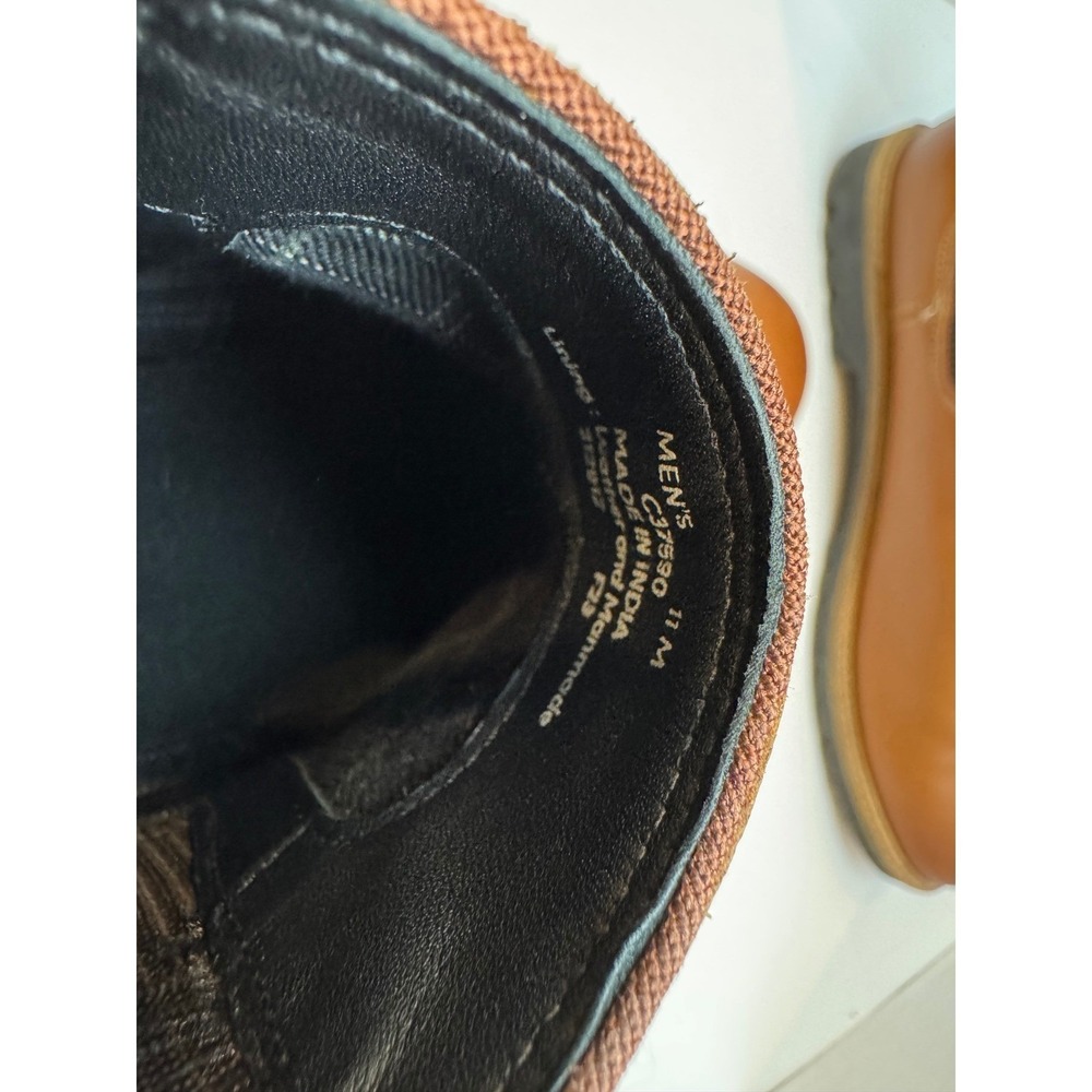 Cole Haan Grand OS Mens 11 M British Tan Leather Chelsea Boots C37590 Lug Sole - Picture 7 of 7